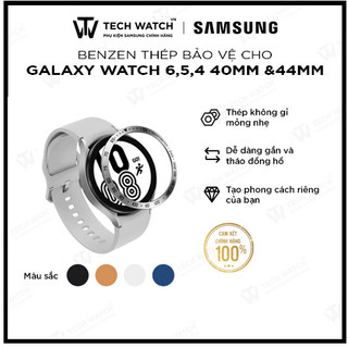 [Benzen Samsung Galaxy Watch 6/5/4] - Benzen thép bảo vệ cho Đồng hồ thông minh Samsung Galaxy Watch 6/5/4 40mm & 44mm