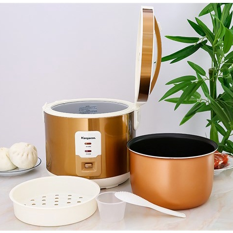 Nồi cơm nắp gài Kangaroo KG572-2.2L hàng trưng bày đẹp mới 98-99% chính hãng 100% bảo hành 12 tháng