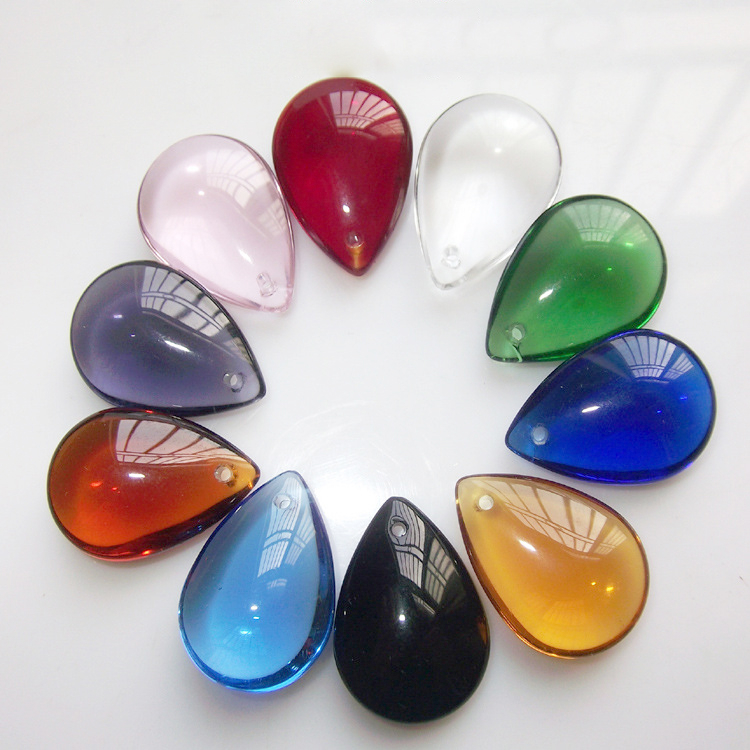 1 hạt thủy sinh giọt nước lớn 22*12mm nguyên liệu làm trâm, làm trang sức cổ trang cosplay cổ phục