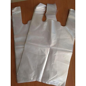 1kg Túi bóng nilong hai quai trắng loại 1kg