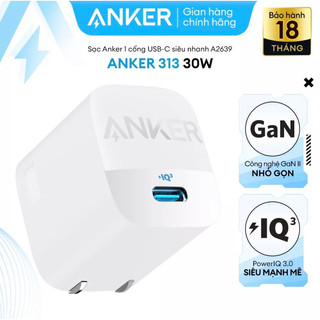 Sạc anker 313 gen 2 30w a2639