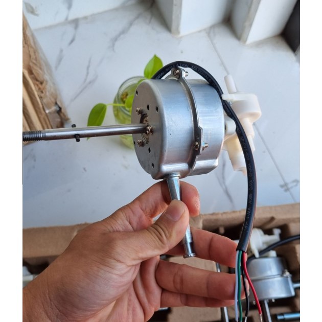 Đầu quạt 12V-24V không chổi than BLDC 30W 2,2A chế quạt kẹp bình
