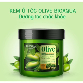 Kem ủ tóc Olive Bioaqua 500ml R
