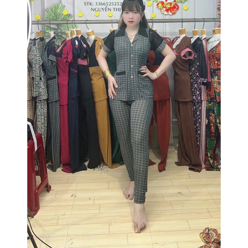 Bộ Mặc Nhà size 48-55kg Quà Tặng 20/10