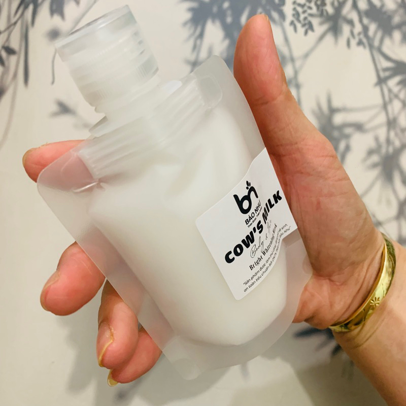 1Kg mặt nạ sữa bò ủ trắng Face/Body