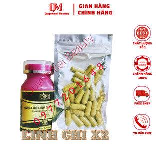 Giảm Cân Linh Chi Hàn Quốc Tặng Kèm 30 Viên Detox Ban Đêm - Hàng loại 1