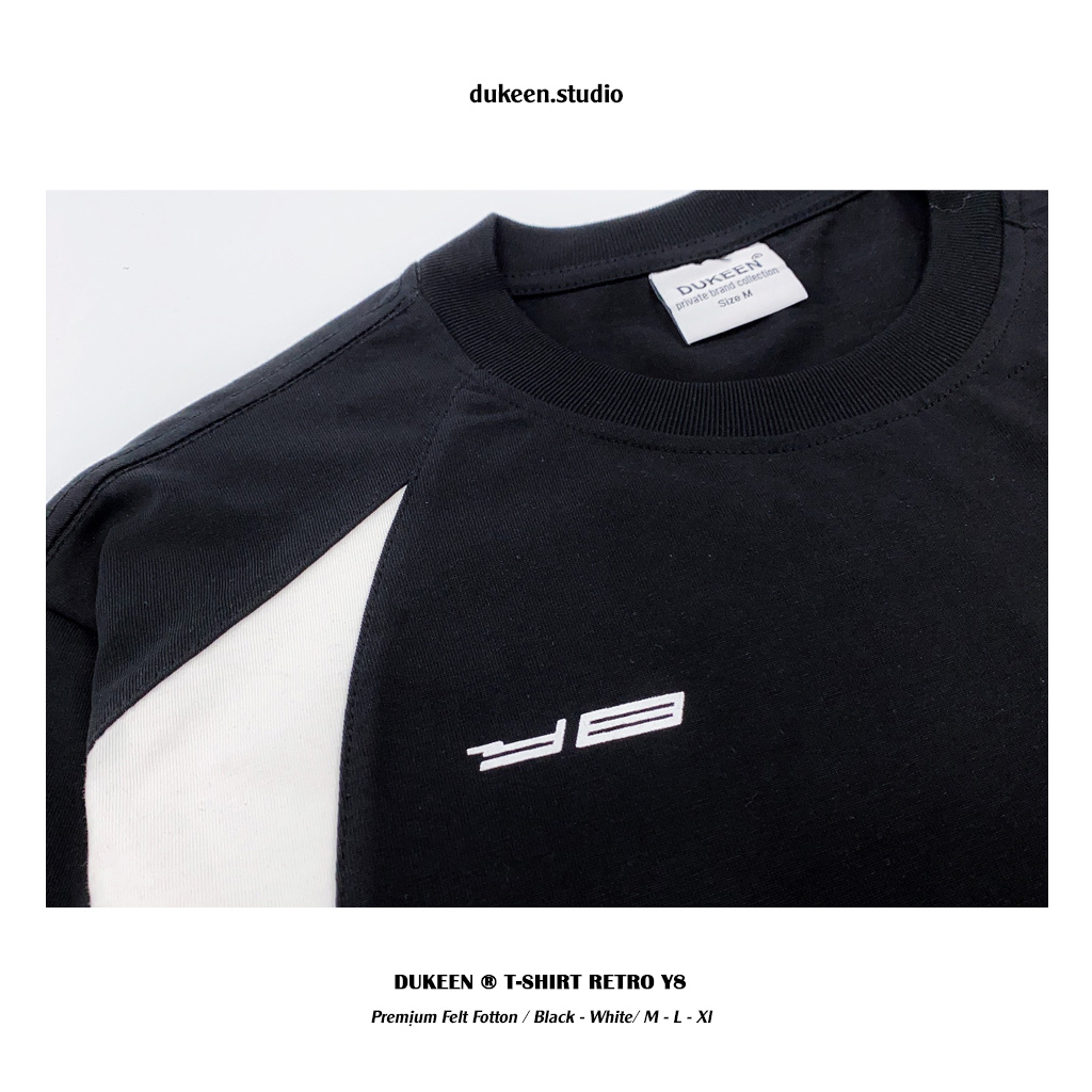 Áo Thun Local Brand, Áo Phông Retro Nam Nữ Unisex Cotton 100% Phối Trắng Đen Phong Cách Hàn Quốc TS030