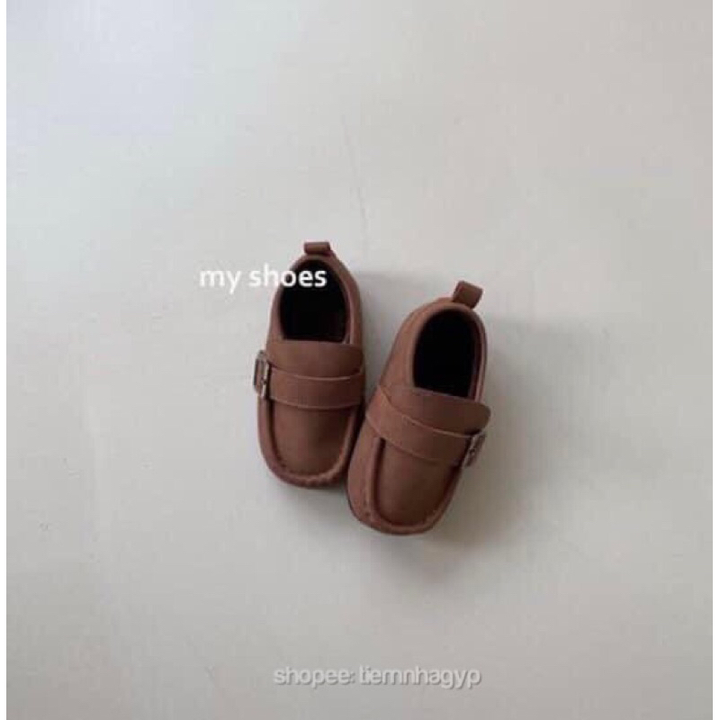 Giày da lộn Hàn Quốc chính hãng MyShoes cho bé