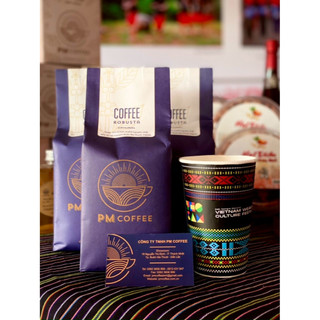 Cà Phê Hạt Robusta Nguyên Chất Rang Mộc 100% (1 Kí)