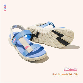 Giày sandal shondo F6 sport be tím F6S2590
