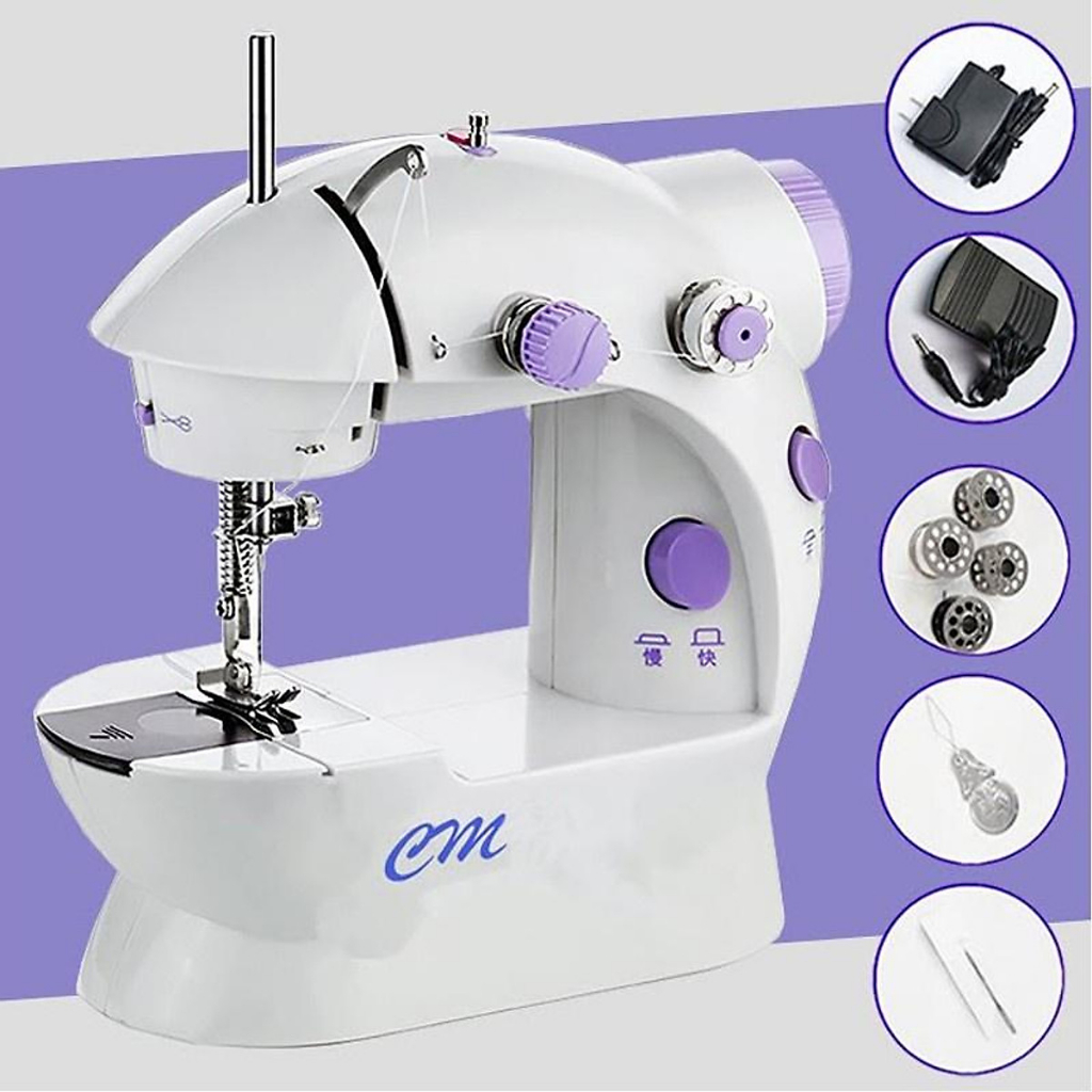 Máy May Để Bàn Mini - Máy Khâu Gia Đình SIêu Tiện Lợi Hàng Chính Hãng new