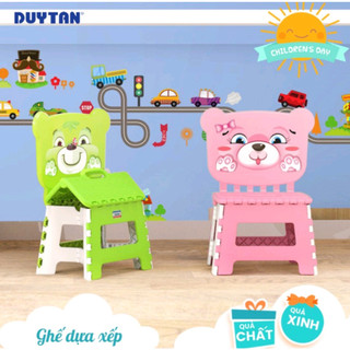 🚀TBA SHOP🚀 Ghế nhựa dựa xếp Duy Tân (Ghế cho bé)-GIAO NHANH 1H