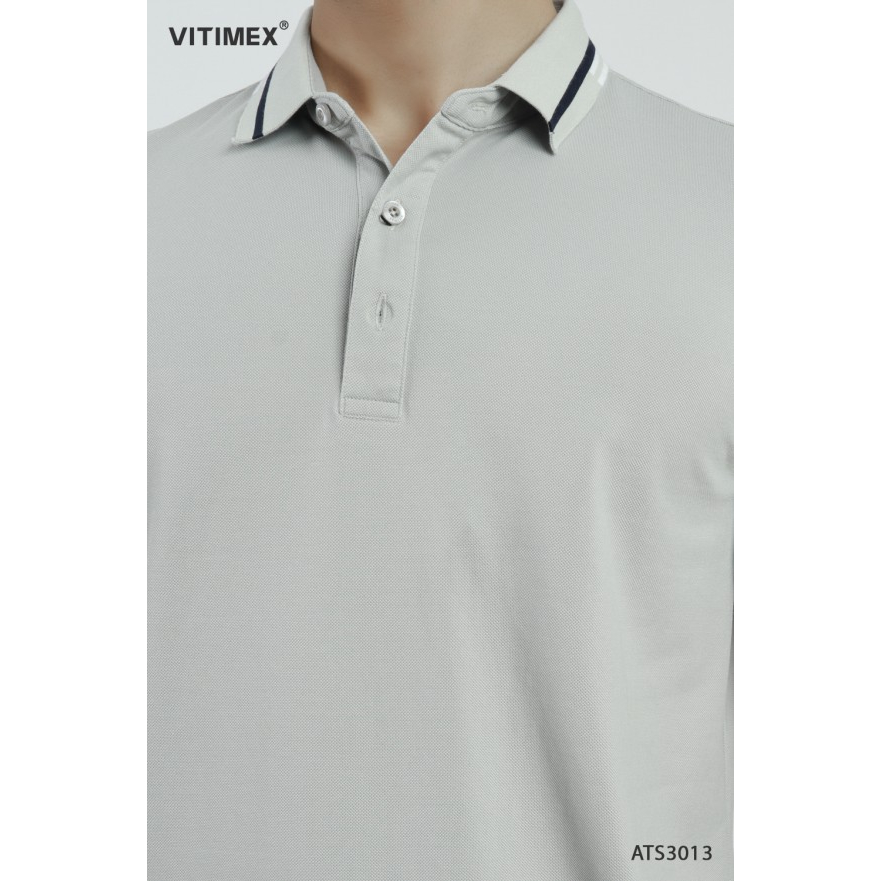 Áo thun nam Polo VITIMEX sợi Tre mềm mượt thoáng khí ATS3013