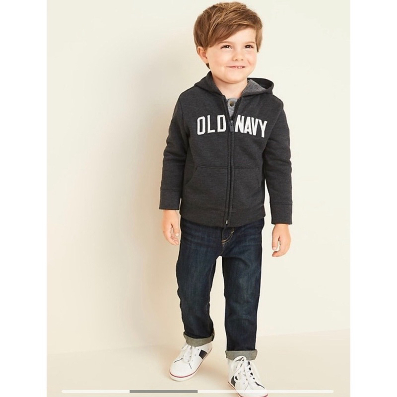 Ao oldnavy nỉ bông kéo khoá sz 12m-5y