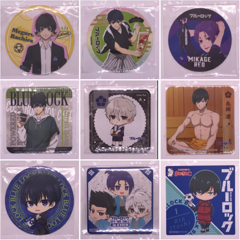 OtakuTPstore Chính hãng nguồn Nhật gác điện thoại khăn lau kính ghi chú lót ly Jujutsu Kaisen Bluelock Blue lock