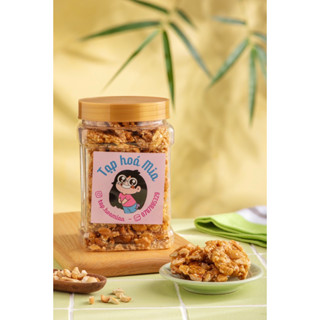   Hỏa tốc  KẸO HẠT ĐIỀU GIÒN ÍT NGỌT  500gr 100% Hạt điều  