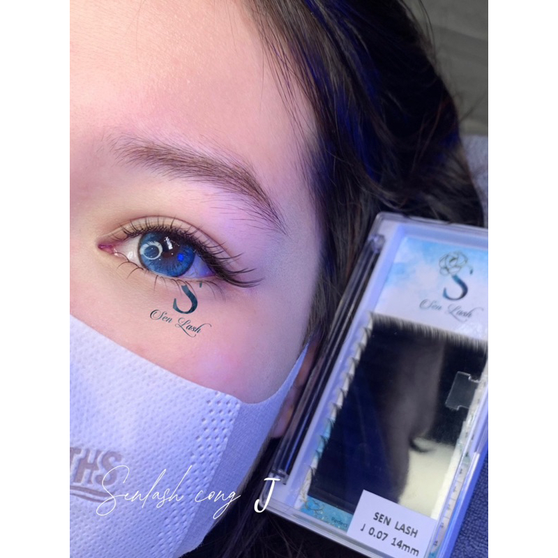 Mi khay Sen Lash độ cong J 0.07