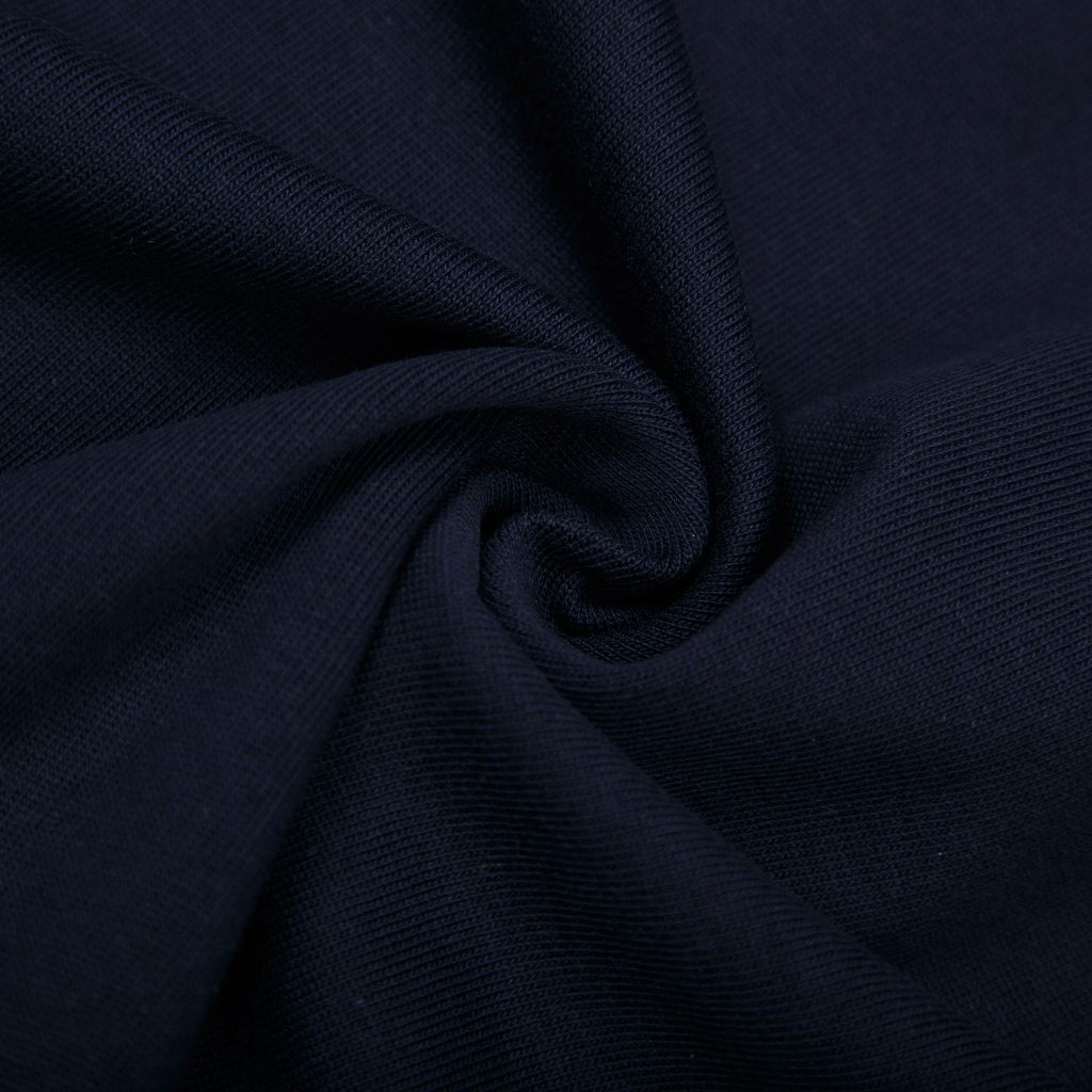 Áo Thun RINGER BOXY Xanh Navy Đơn Giản Thêu UTEESTUDIO Form Unisex Chất Liệu 100% Cotton Co Giãn 2 Chiều Cho Nam Và Nữ