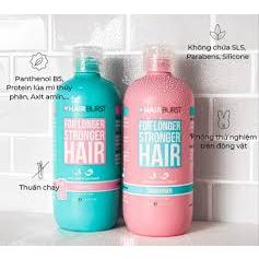 Bộ Dầu Gội & Dầu Xả Hairburst Shampoo & Conditioner For Longer Stronger Hair (2x350ml) [đẹp xinh shop]