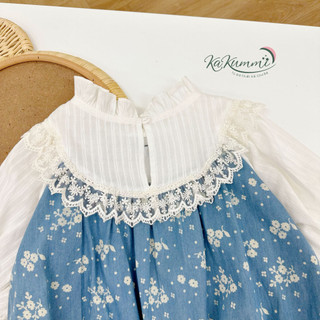Body bèo cổ ren ngực (KM23-BD297) Kakummi