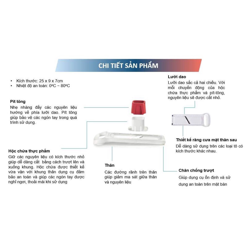 Dụng cụ Bào hành tỏi Tup Trung