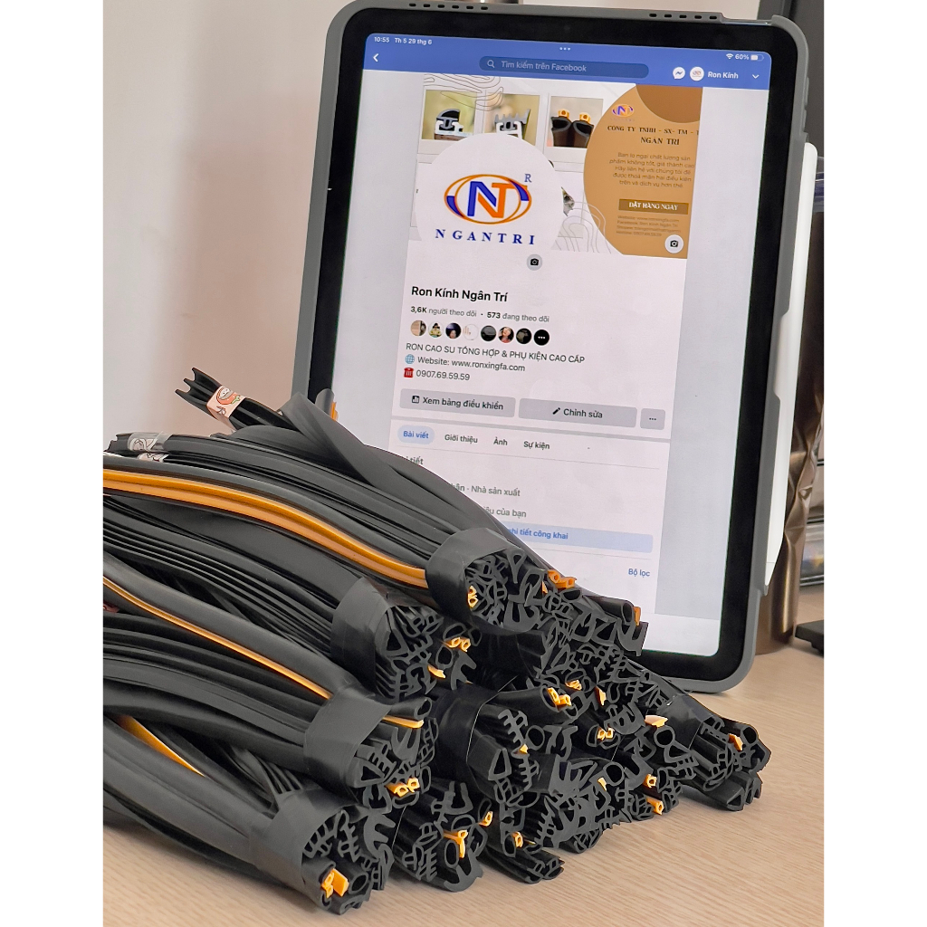 Mẫu thử ron Ngân Trí