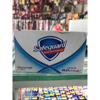 Bánh Xà Phòng Safeguard Trắng Tinh Khiết 130G