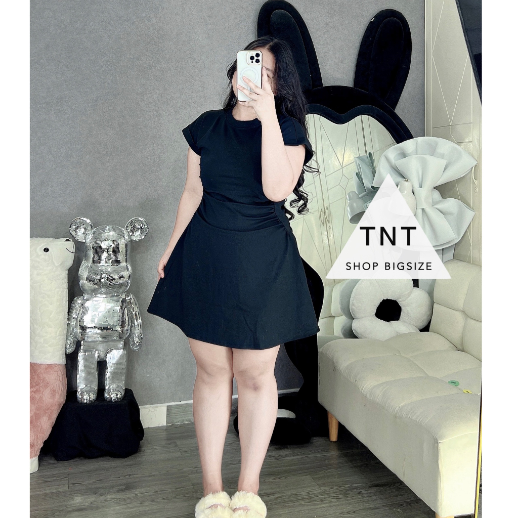 ĐẦM SÁT NÁCH NHÚN EO [TNT SHOP BIGSIZE 60KG 90KG]