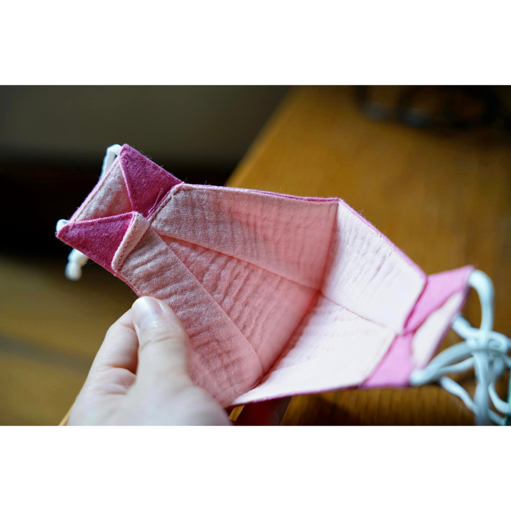 Khẩu trang em bé vải linen thoáng khí