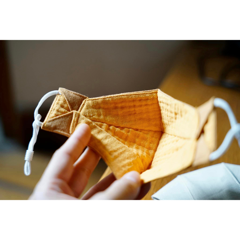 Khẩu trang em bé vải linen thoáng khí