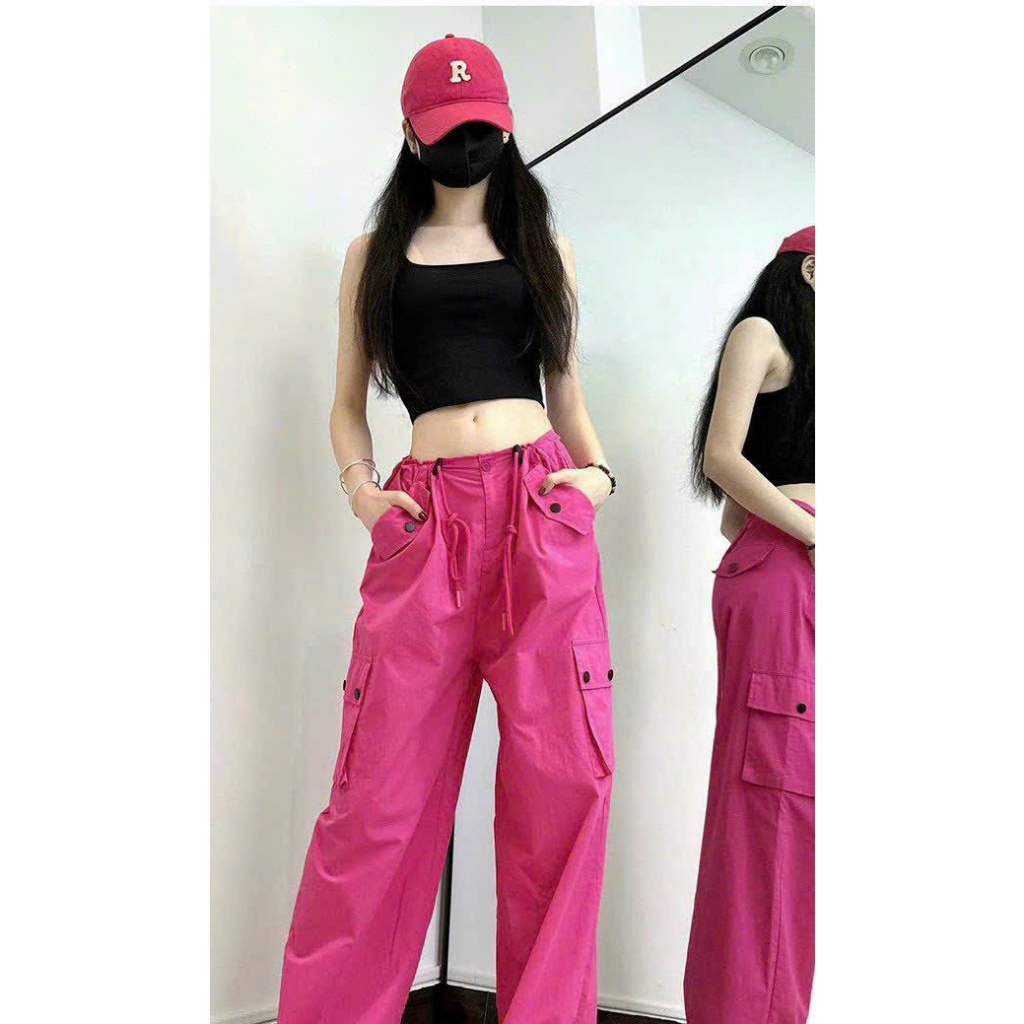 Quần Jogger Kaki mềm cao cấp siêu xinh tập Aerobic, Zumba, nhảy _ Lulushop