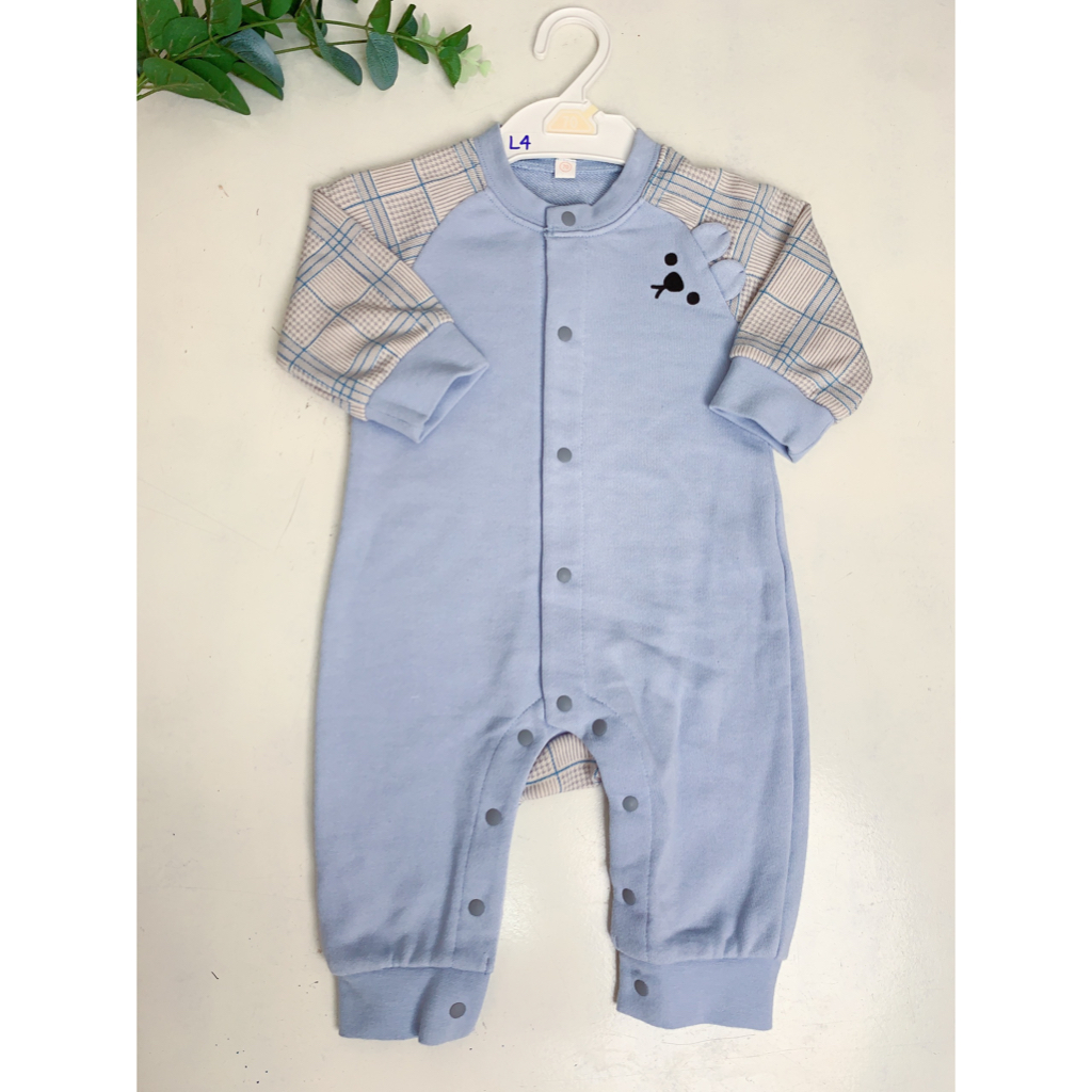 Jumpsuit Hàng Nhật Chất Liệu Thun Cotton Cho Bé Trai Bé Gái Từ 6 - 9 Kg