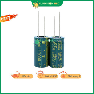 Tụ hóa 16v 100uf - 10000uf tần số cao chất lượng tốt linh kiện hec