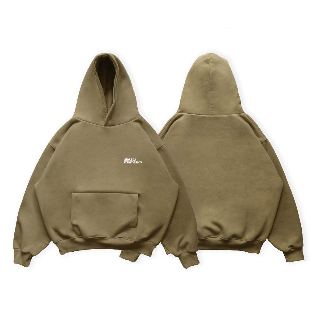 ÁO KHOÁC HODDIE BASIC UNISEX "LEFT LOGO" NHIỀU MÀU FORM BOXY | ALEKSTUDIO
