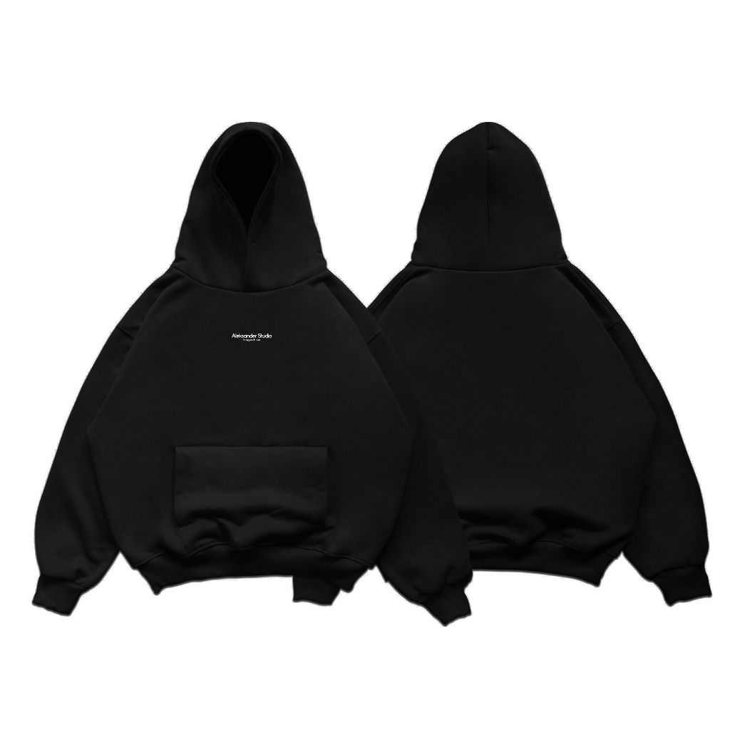 ÁO KHOÁC HODDIE BASIC UNISEX "SMALL" LOGO NHIỀU MÀU FORM BOXY | ALEKSTUDIO