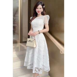 Đầm Thiết Kế MAY V352 Chất Liệu Ren Cao Cấp - Đầm Dự Tiệc Sang Trọng Chuẩn MAY