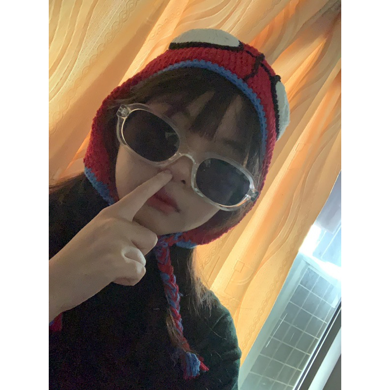 Mũ len spiderman beanie handmade