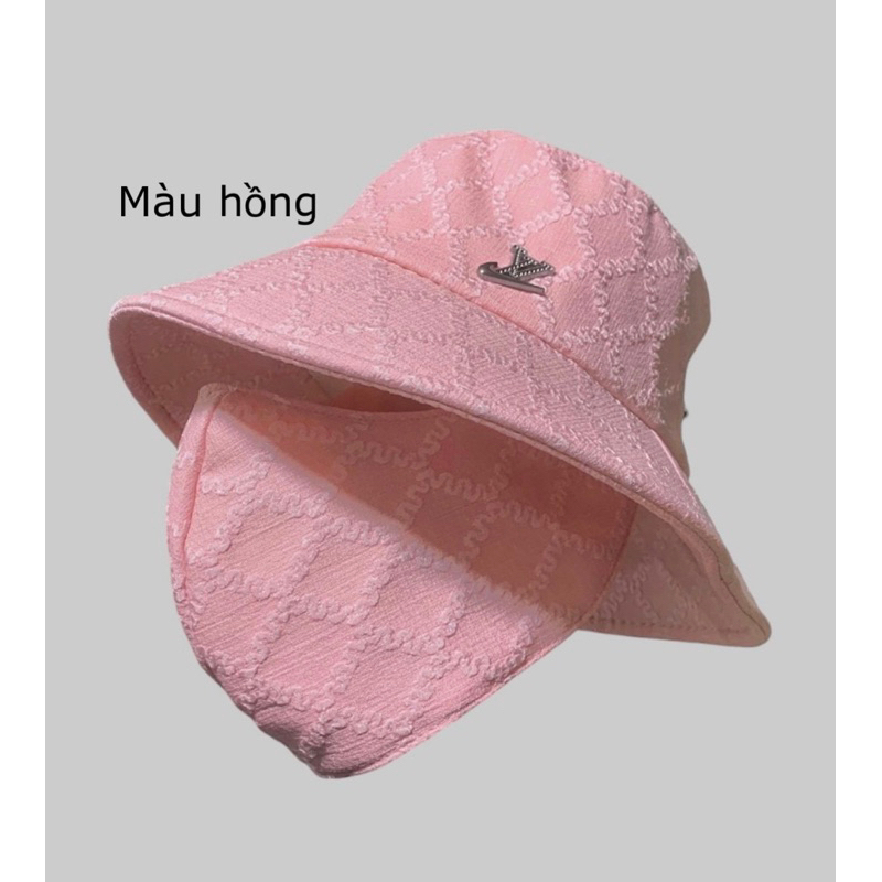 Mũ chống nắng kèm khẩu trang vải xốp chất liệu mới - Mũ khẩu trang gấp gọn siêu tiện lợi