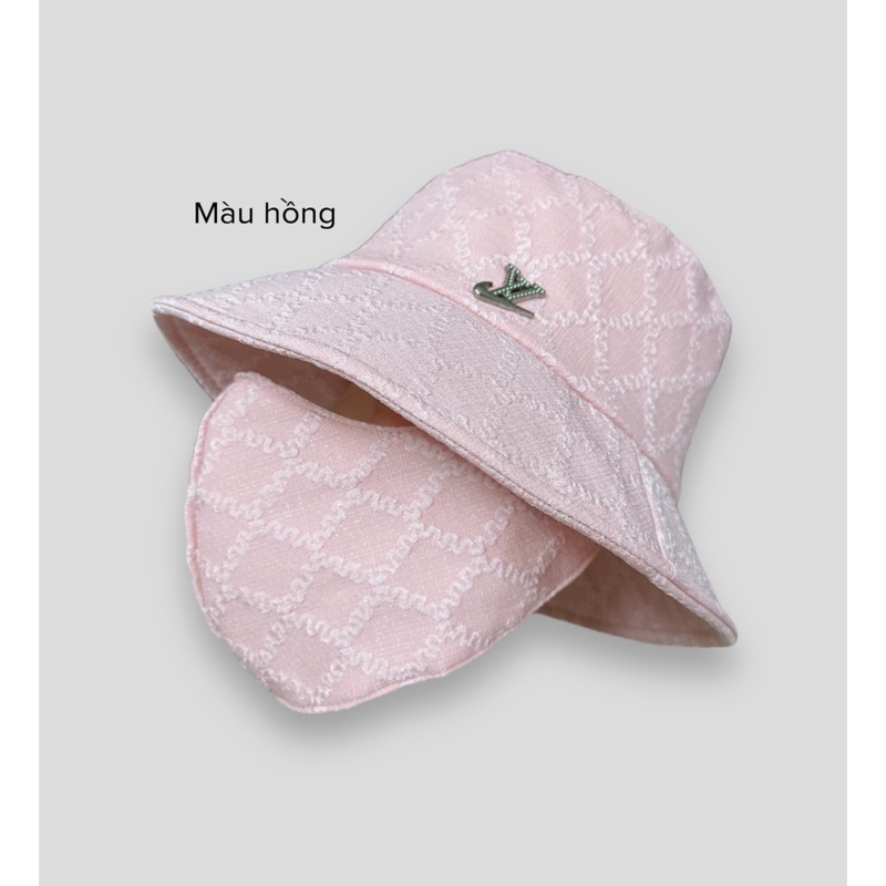 Mũ chống nắng kèm khẩu trang vải xốp chất liệu mới - Mũ khẩu trang gấp gọn siêu tiện lợi