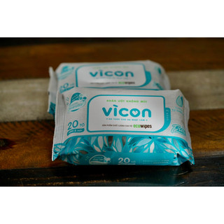 Combo 10 túi khăn ướt Vì con gói 20 tờ