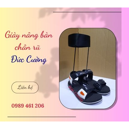 GIÀY NÂNG ĐỠ BÀN CHÂN RŨ