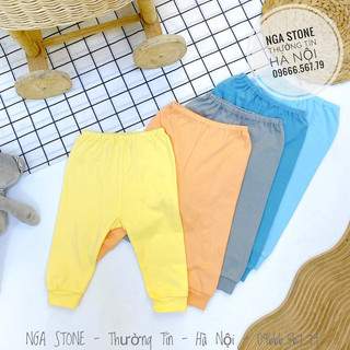 Lullaby – quần dài cho bé trai bé gái hãng lullaby đáp đũng bo gấu – nh466m