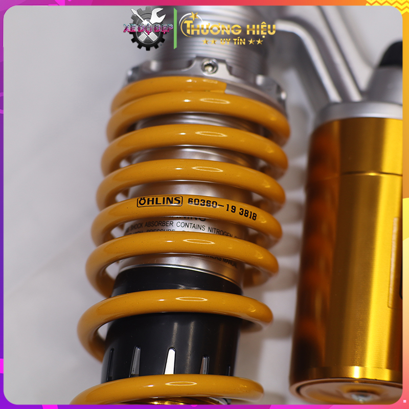 Phuộc bình dầu Ôhlin tăng chỉnh thật dòng super AB/Nouvo/PCX