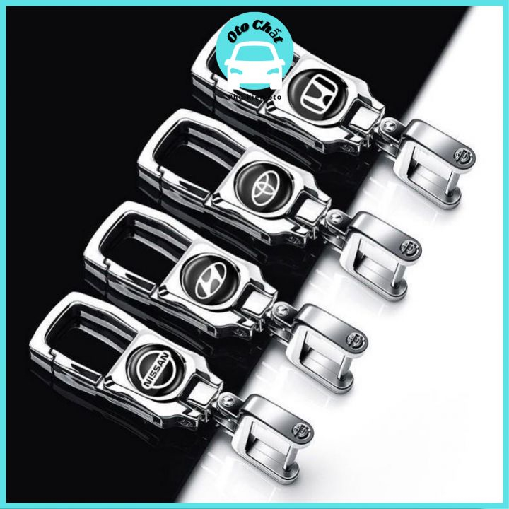 Móc chìa khóa xoay xe oto 360/ Móc khóa xoay logo hãng : Kia, Huyndai, Honda, Mec, Mazda, Toyota, Lexus, Bmw,... by Chất