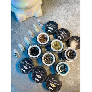 Set Gel đá 6 hũ, trang trí móng đẹp