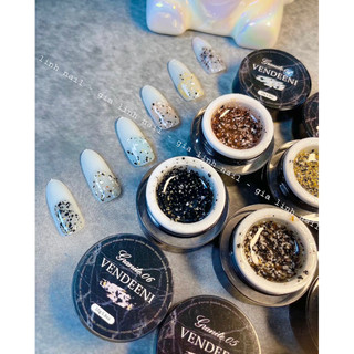 Set Gel đá 6 hũ, trang trí móng đẹp