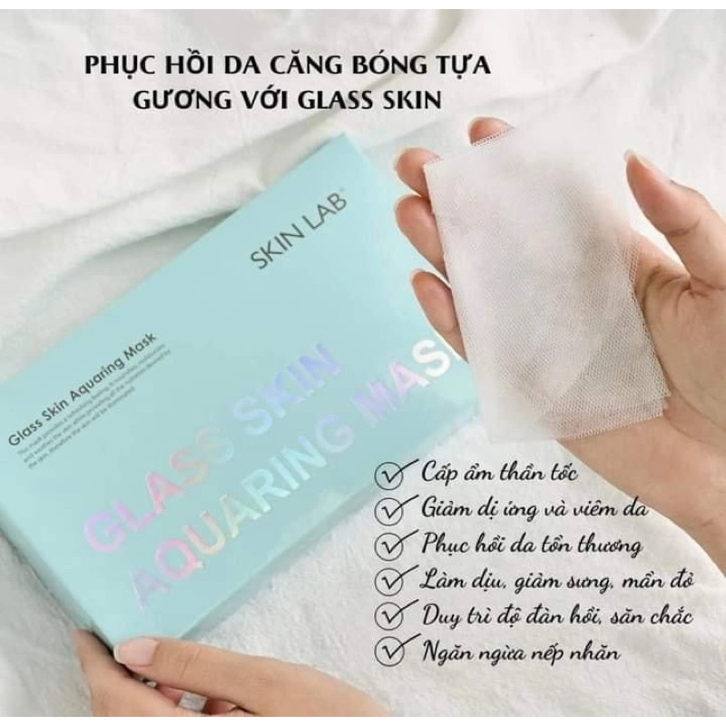 Mặt nạ 𝐒𝐤𝐢𝐧𝐥𝐚𝐛 𝐆𝐥𝐚𝐬𝐬 𝐒𝐤𝐢𝐧 𝐀𝐪𝐮𝐚𝐫𝐢𝐧𝐠 𝐌𝐚𝐬𝐤