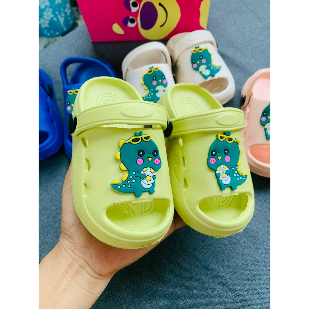 Dép quai hậu, dép hở mũi, sục cho bé trai bé gái siêu nhẹ chống trơn trượt BK9016