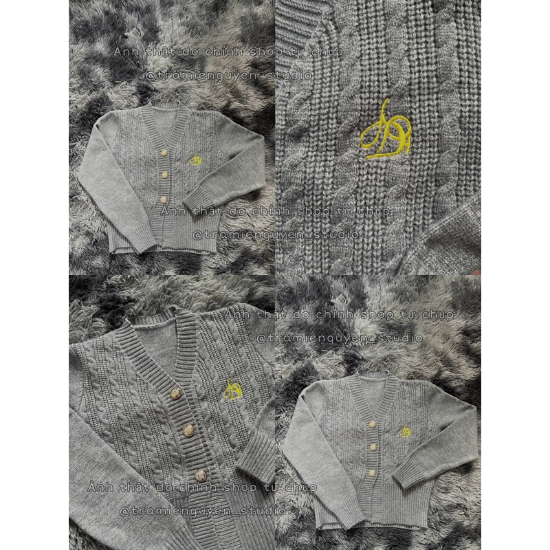 Áo khoác len Cardigan