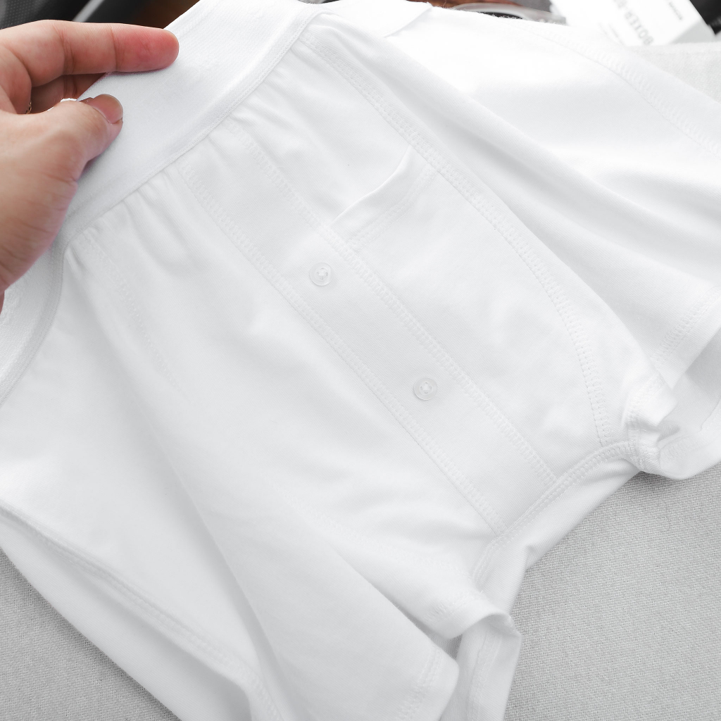 Boxer Nam Secret Pock Buttons, Chất Vải Cotton 4 Chiều Thoải Mái, BX0002, SOMEHOW